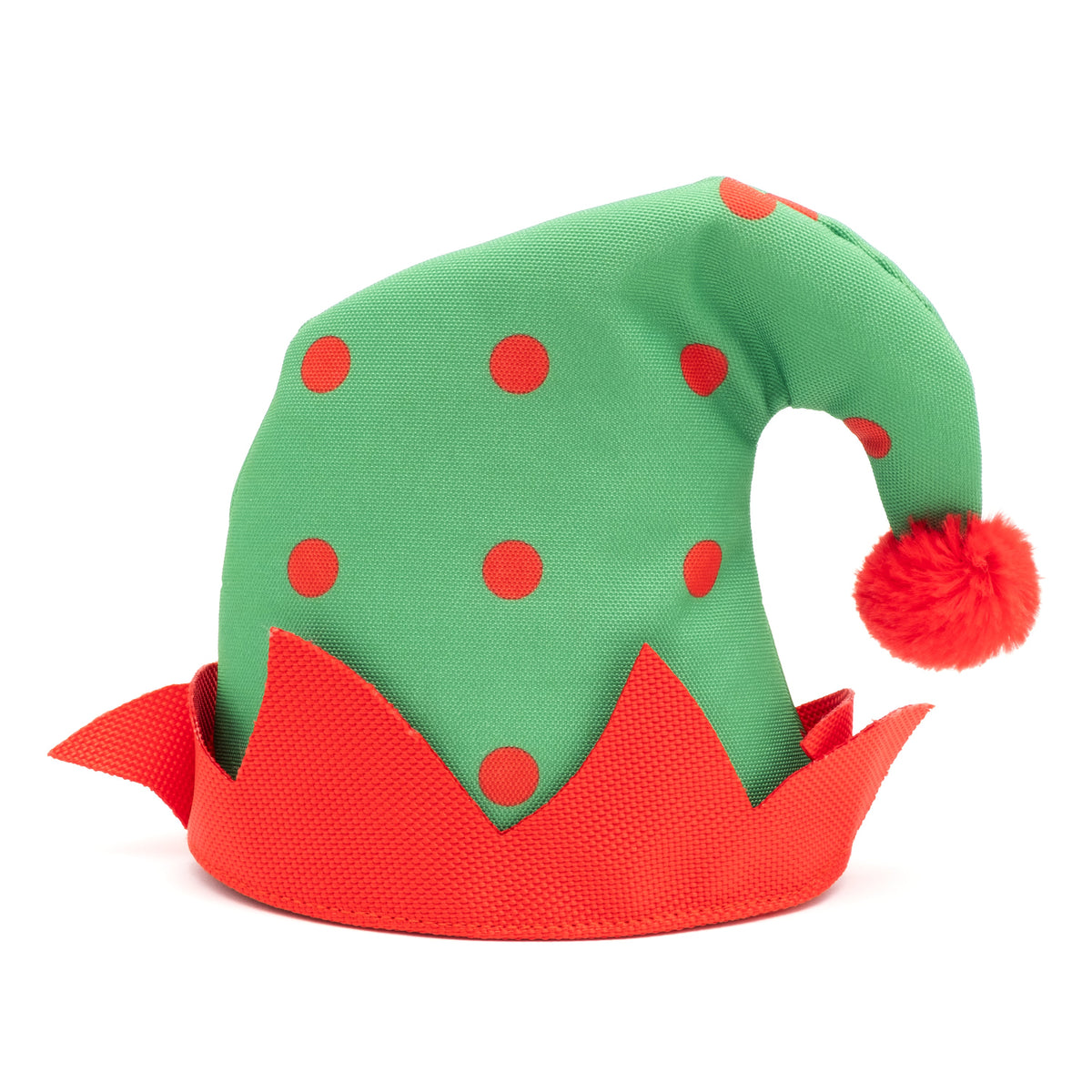 Elf Party Dog Hat – Nylon, Green, Sizes S, L