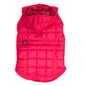 Packable Dog Puffer Jacket, pink, main product view