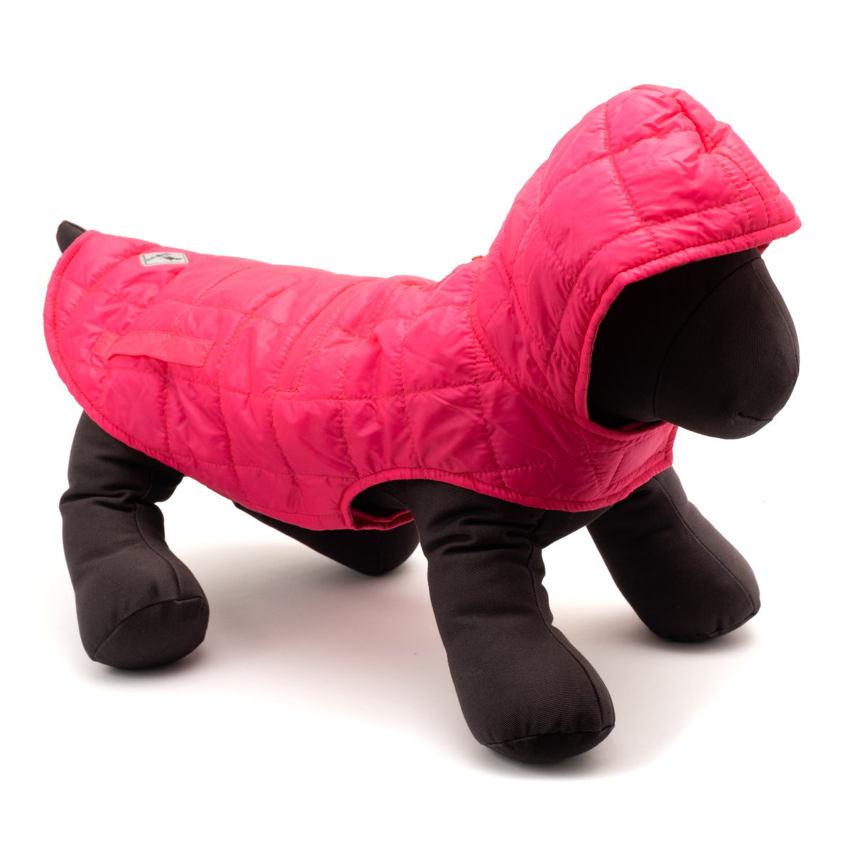 Packable Dog Puffer Jacket, pink, product view 3