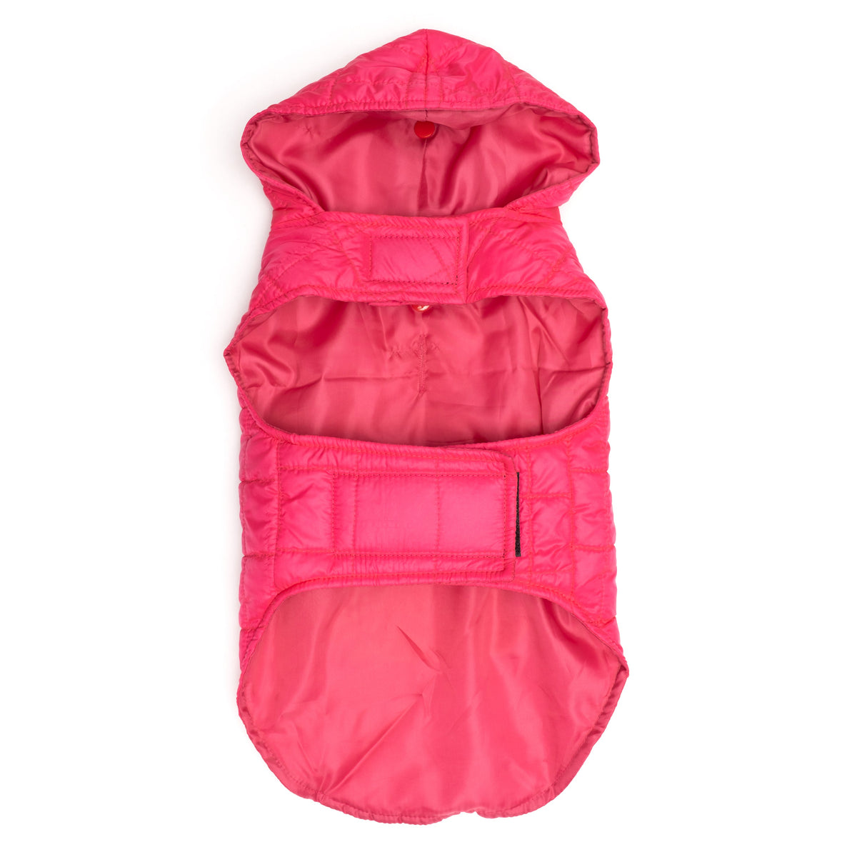 Packable Dog Puffer Jacket, pink, product view 4
