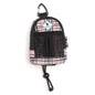 Backpack Poop Dog Bag Dispenser – Tan Plaid, Size One Size