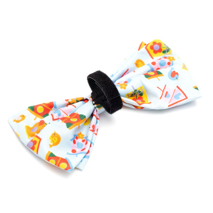 Birdhouses Dog Bow Tie – Polyester, Blue, Sizes S, L