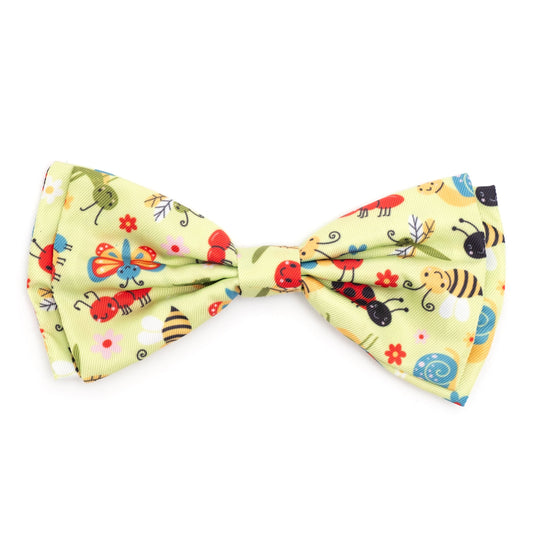 Bugs Dog Bow Tie – Polyester, Green, Sizes S, L