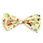 Bugs Dog Bow Tie – Polyester, Green, Sizes S, L