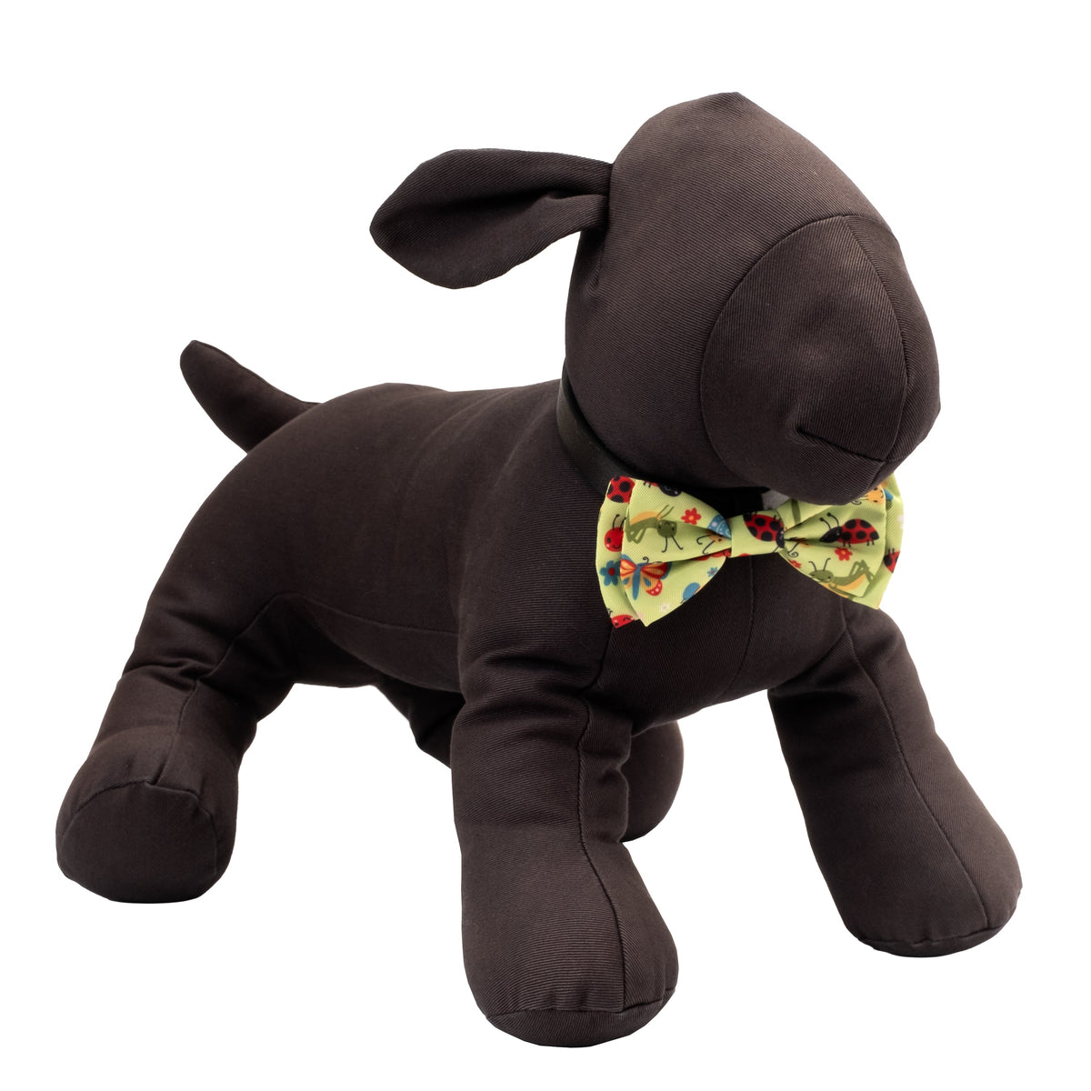 Bugs Dog Bow Tie – Polyester, Green, Sizes S, L