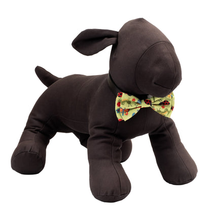 Bugs Dog Bow Tie – Polyester, Green, Sizes S, L