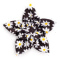 Lazy Daisy Dog Flower – Polyester, Black, Sizes S, L