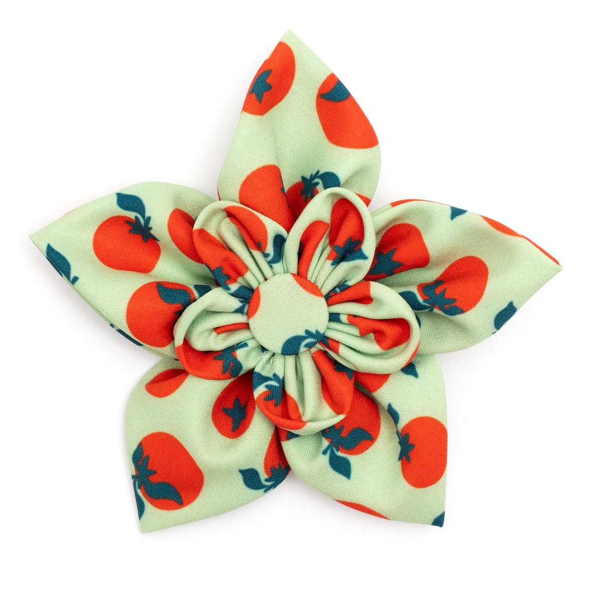 Tomatoes Dog Flower – Polyester, Green, Sizes S, L