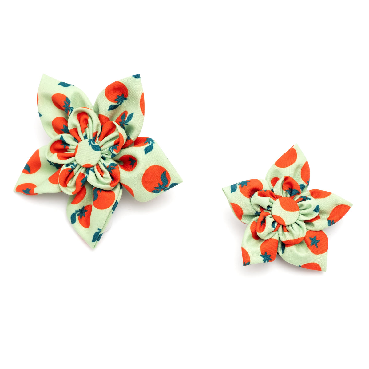 Tomatoes Dog Flower – Polyester, Green, Sizes S, L
