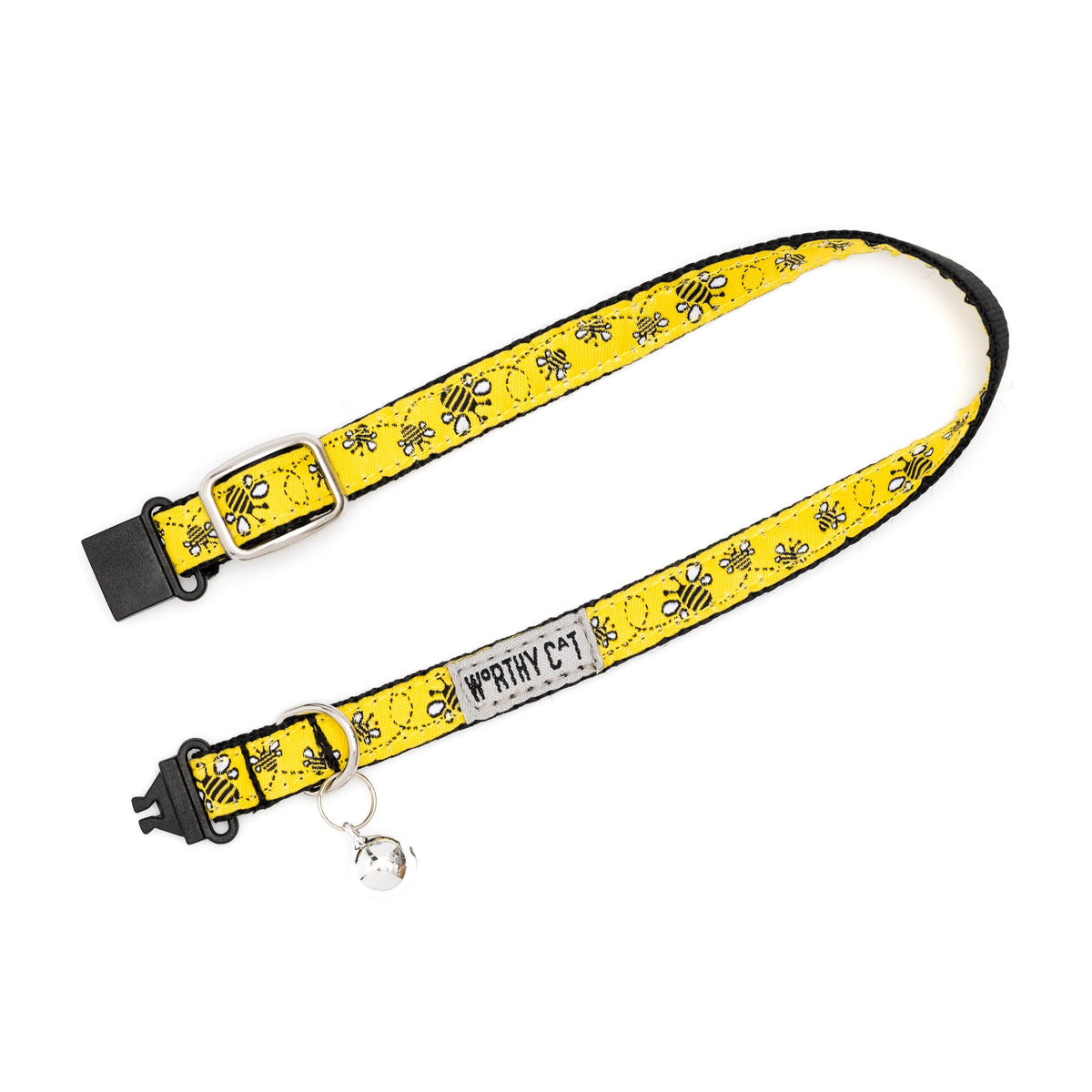 Bzzz! Cat Collar – Yellow, Size One Size