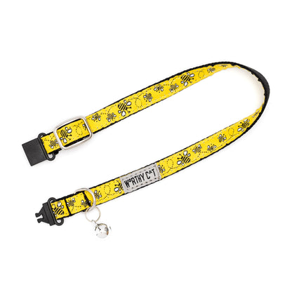 Bzzz! Cat Collar – Yellow, Size One Size