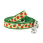Tomatoes Dog Leash – Green, Sizes S, L