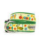Bugs Dog Collar – Green, Sizes XS–XL