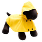 Yellow Waterproof Dog Rain Poncho, yellow, main product view