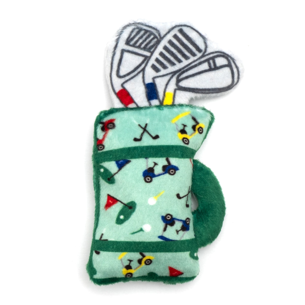Golf Cat Cat Toy – Green & Pink, Size One Size
