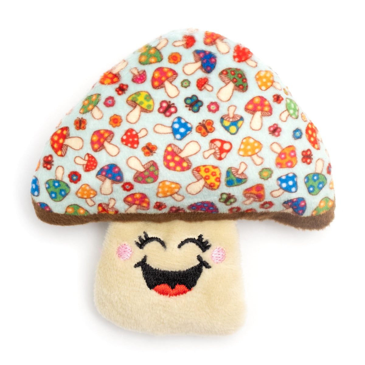 Mushroom Catnip Cat Toy, mint, main product view