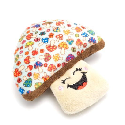 Mushroom Catnip Cat Toy, mint, product view 2