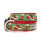 Cowboy Christmas Dog Dog Collar – Red, Sizes XS–XL