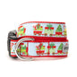 Toyland Train Dog Dog Collar – Blue, Sizes XS–XL