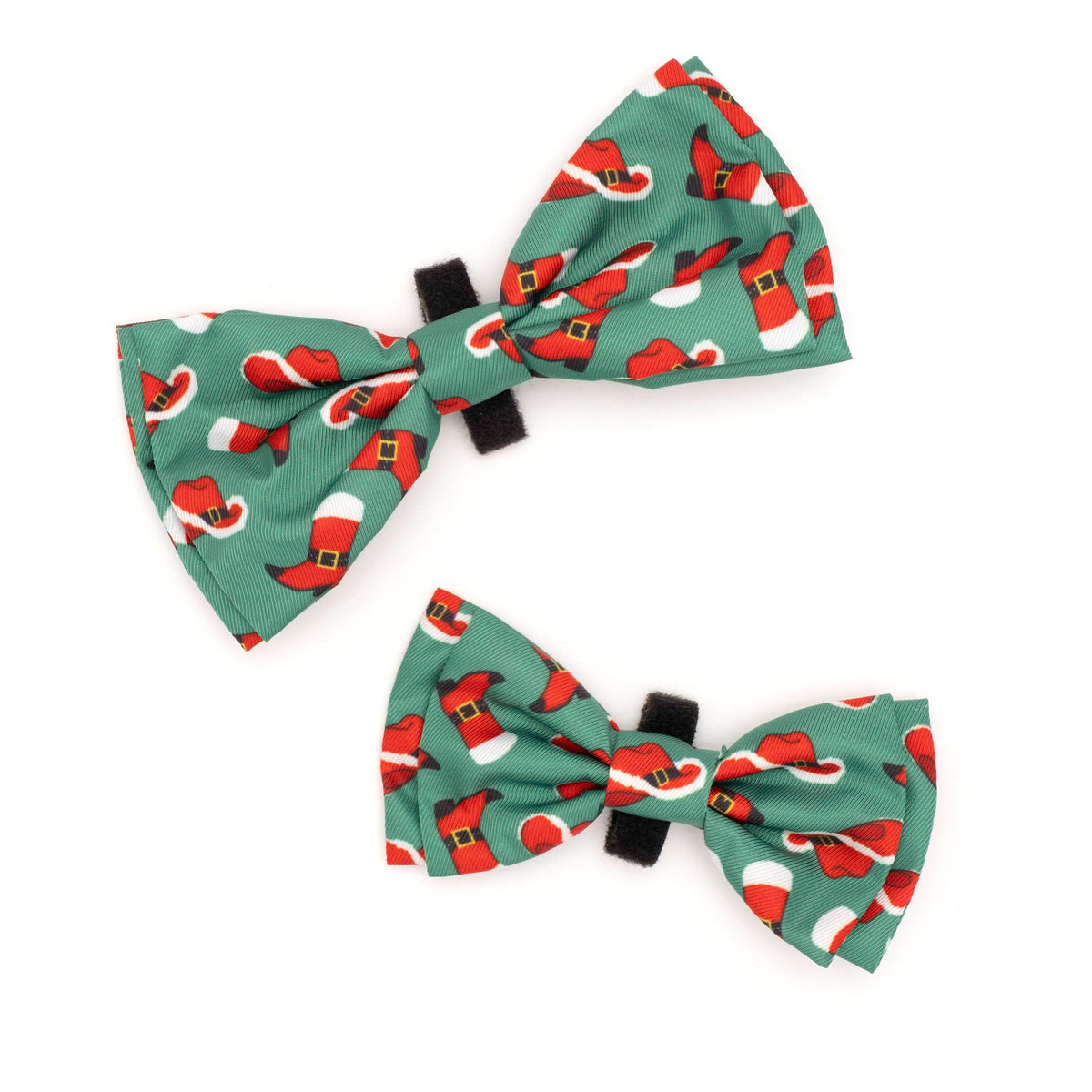 Cowboy Christmas Dog Bow Tie – Polyester, Red, Sizes S, L