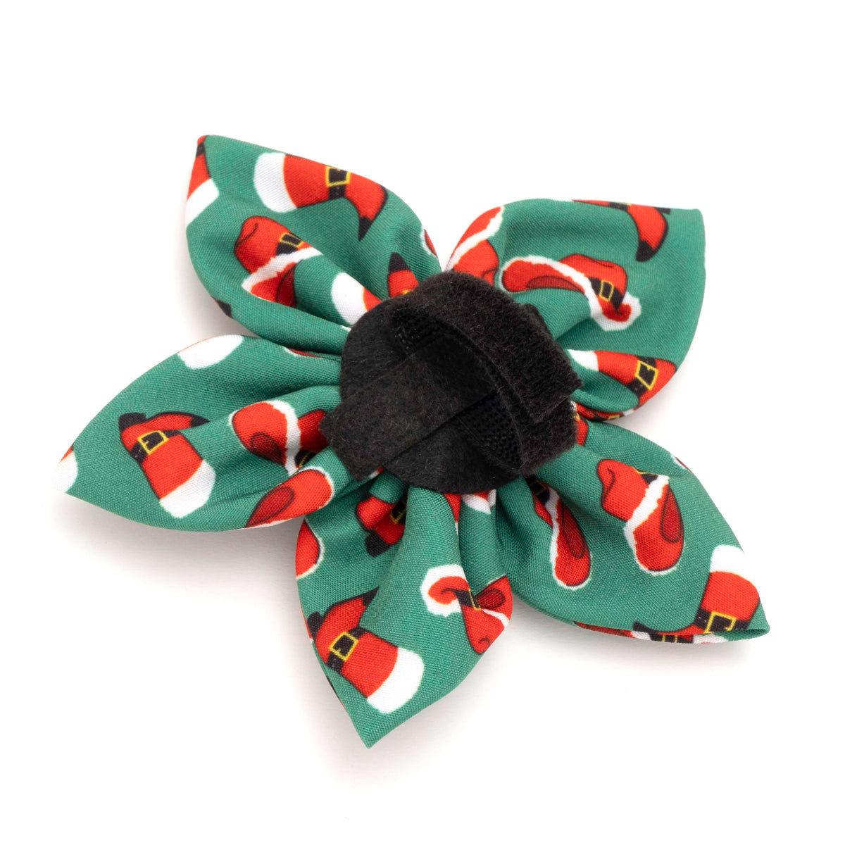Cowboy Christmas Dog Flower – Polyester, Red, Sizes S, L