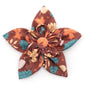 Falling Leaves Dog Flower – Polyester, Burgundy, Sizes S, L