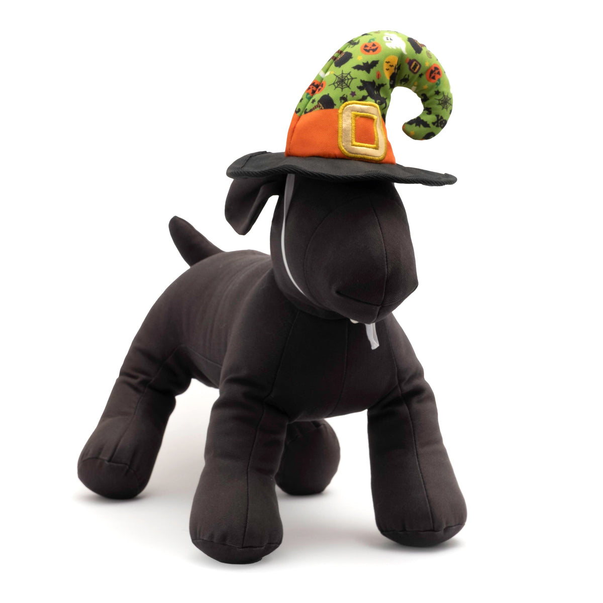 Witches Brew Dog Hat – Polyester, Lime, Sizes S, L