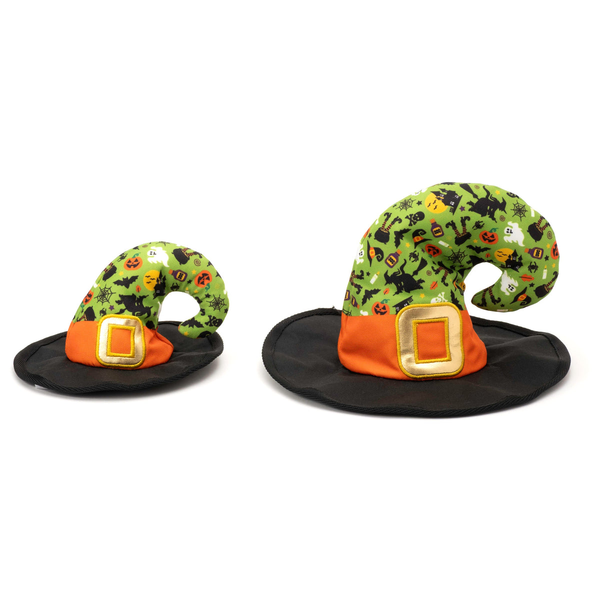 Witches Brew Dog Hat – Polyester, Lime, Sizes S, L