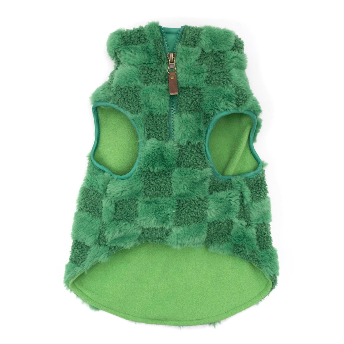 Fur Check 1/2 Zip Dog Sweater – Polyester, 4 colours, Sizes XS–XXL