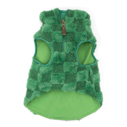 Fur Check 1/2 Zip Dog Sweater – Polyester, 4 colours, Sizes XS–XXL