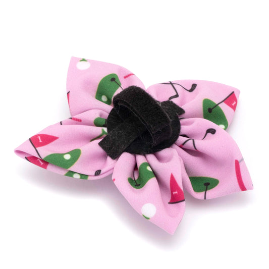 Golf Dog Flower – Polyester, Pink, Sizes S, L
