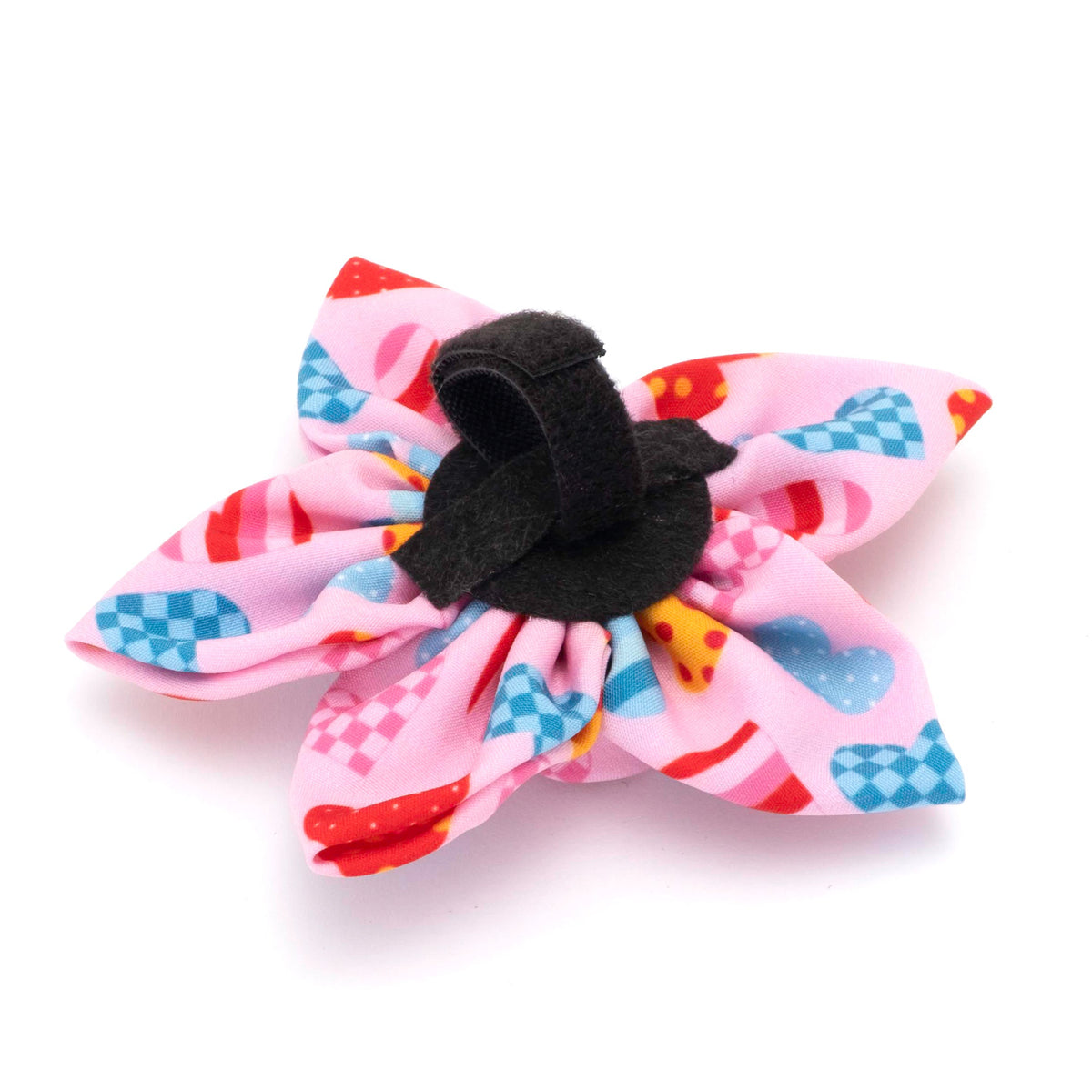 Love is Love Dog Flower – Polyester, Pink, Sizes S, L