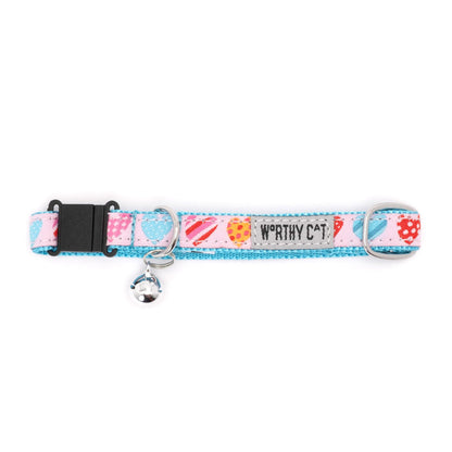 Love is Love Cat Collar – Pink, Size One Size
