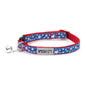 Star Spangled Cat Collar – Red/White/Blue, Size One Size