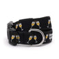 Celebration Dog Dog Collar – Black, Sizes XS–XL