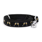 Celebration Dog Leash – Black, Sizes S, L