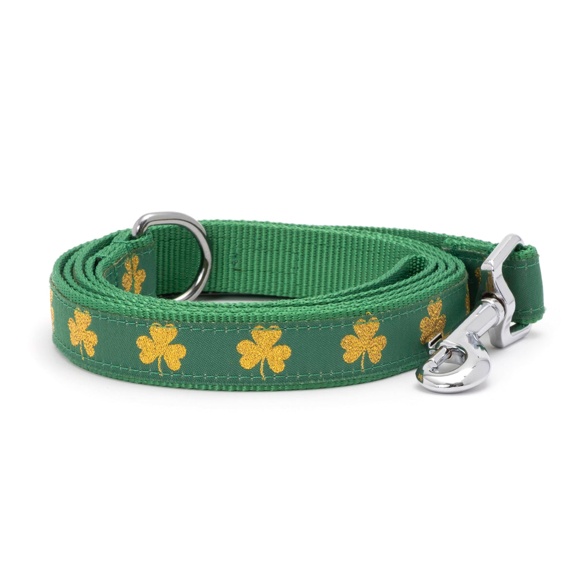 Good Luck Dog Leash – Green, Sizes S, L