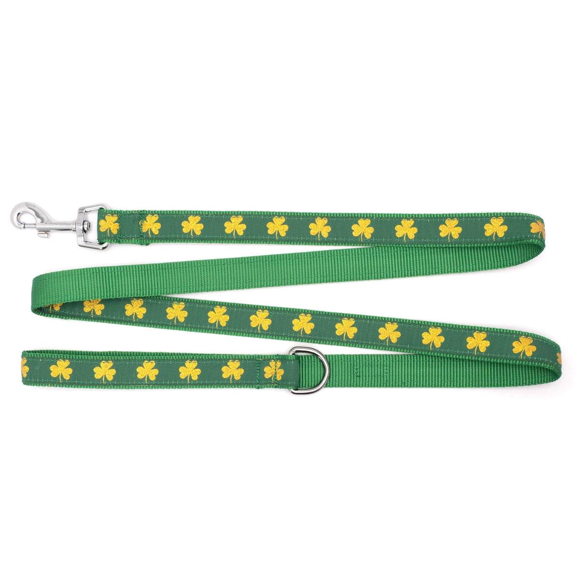 Good Luck Dog Leash – Green, Sizes S, L