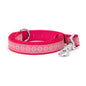 Medallion Dog Leash – Blue & Pink, Sizes S, L