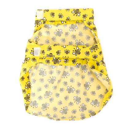 Bzzz! Dog Dress – Polyester, Yellow, Sizes XS–XXL