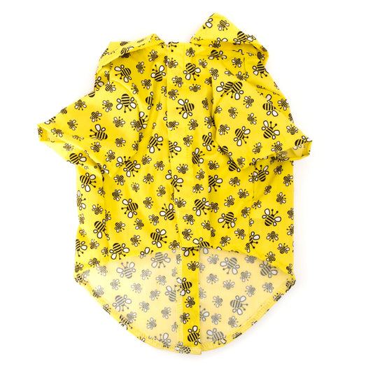 Bzzz! Dog Shirt – Polyester, Yellow, Sizes XS–XXL