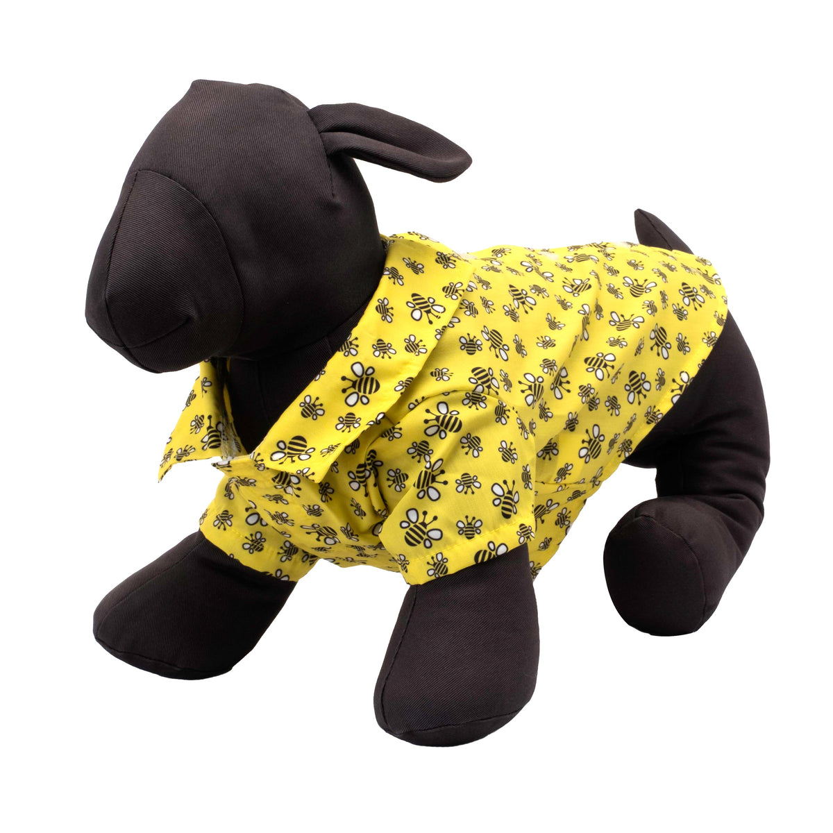 Bzzz! Dog Shirt – Polyester, Yellow, Sizes XS–XXL