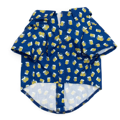 Cheers Dog Shirt – Polyester, Navy, Sizes XS–XXL