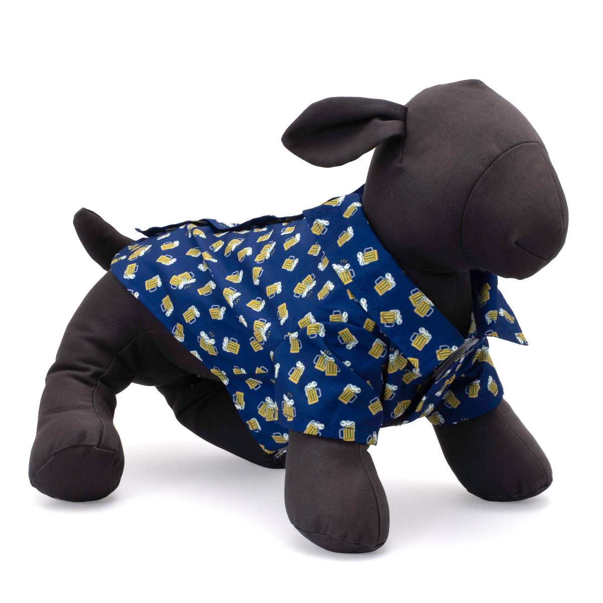 Cheers Dog Shirt – Polyester, Navy, Sizes XS–XXL