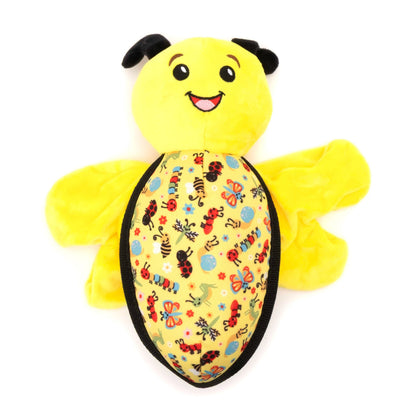 Buzzy Bee Dog Dog Toy – Yellow, Size One Size