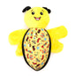 Buzzy Bee Dog Dog Toy – Yellow, Size One Size