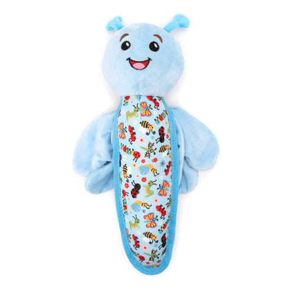 Dragon Fly Dog Dog Toy – Blue, Size One Size