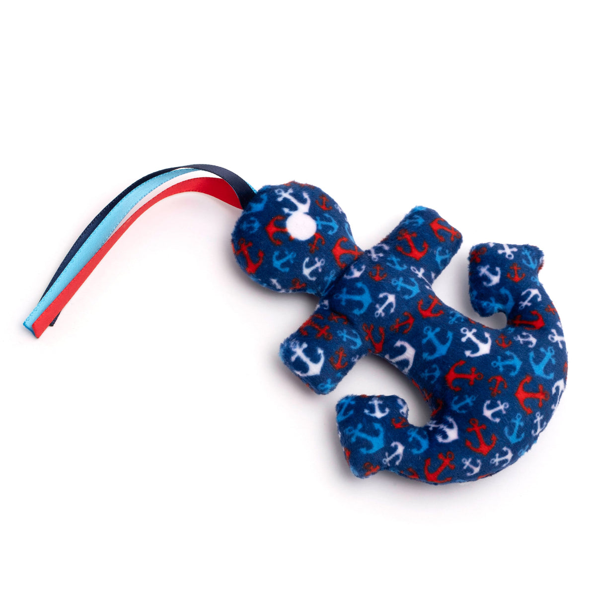 Anchors Away Cat Cat Toy – Navy, Size One Size