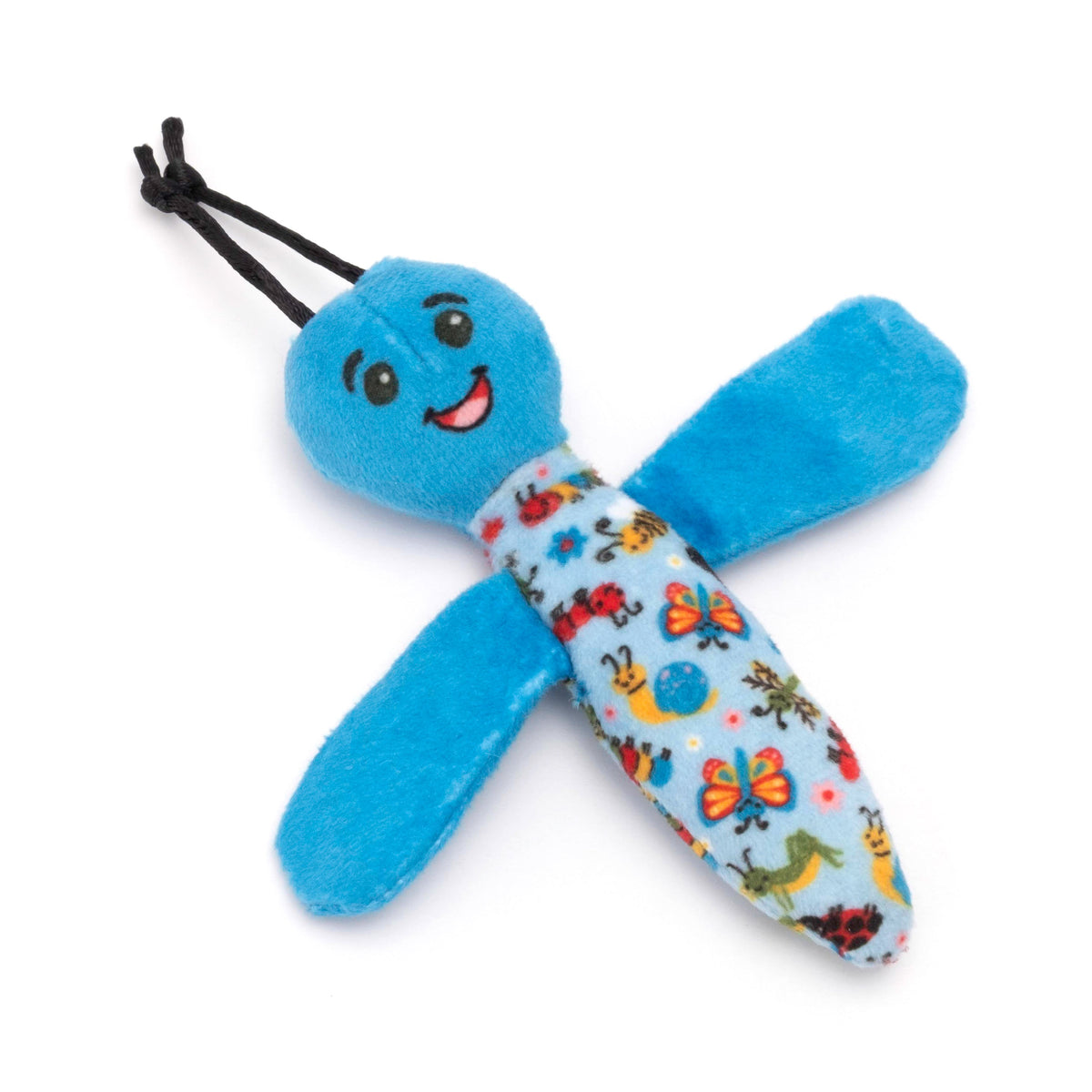 Dragon Fly Cat Cat Toy – Blue, Size One Size