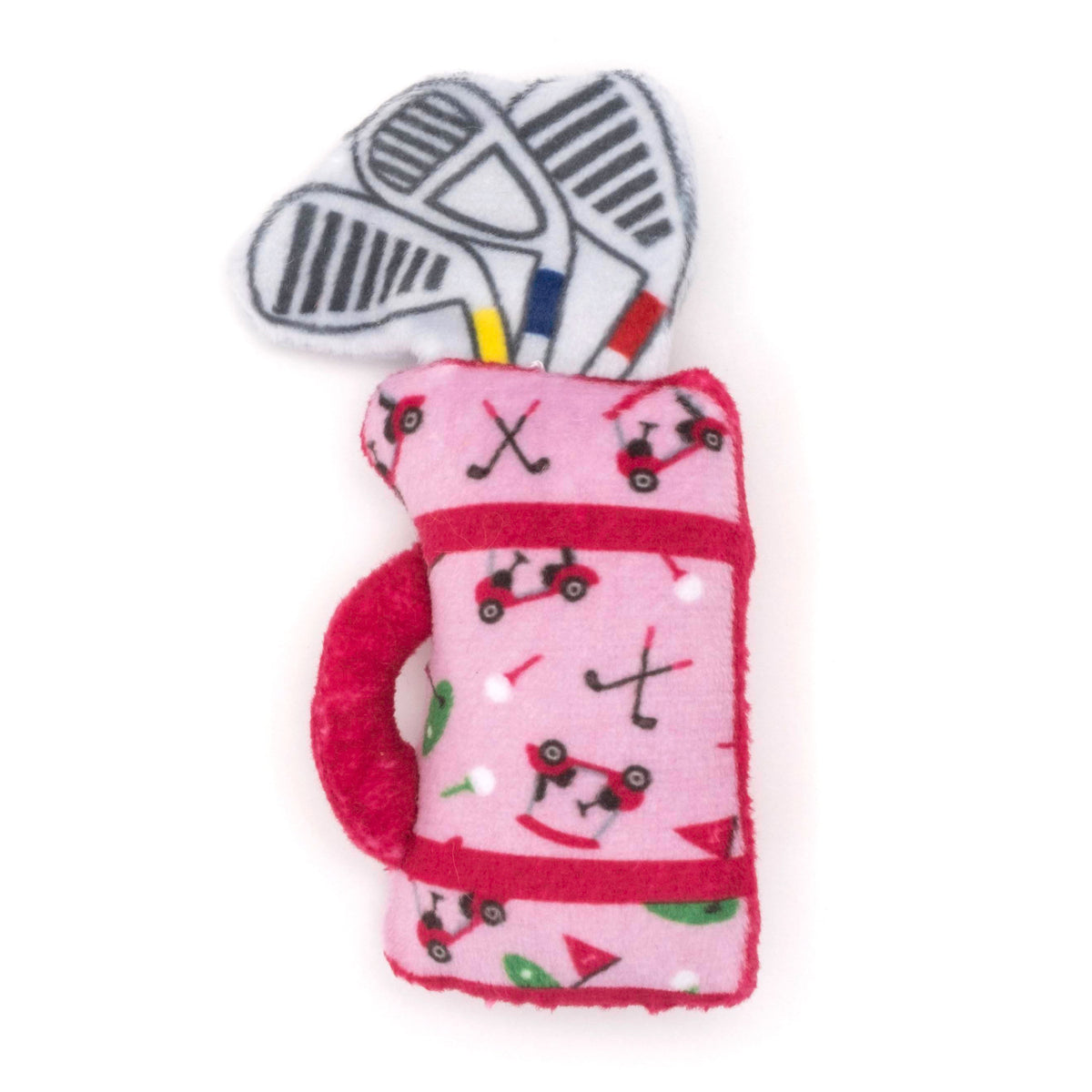 Golf Cat Cat Toy – Green & Pink, Size One Size